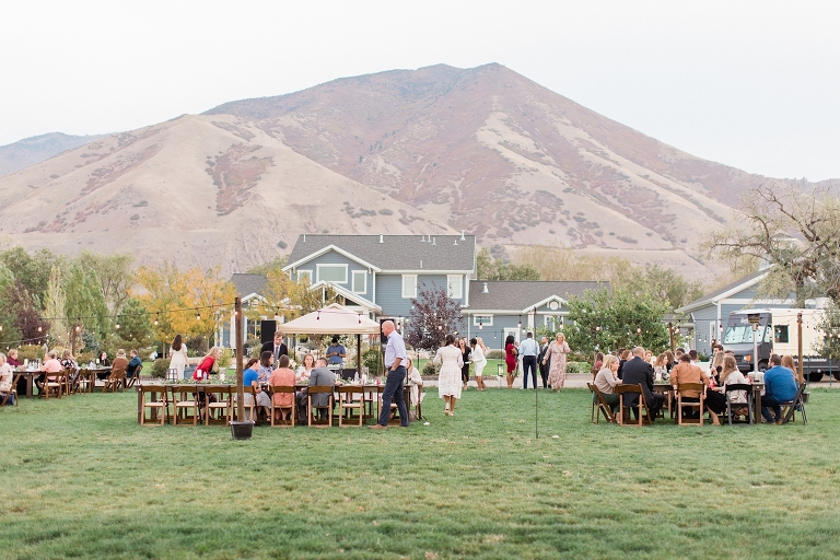 Sod farm wedding photo | Fall wedding at a sod farm in Erda Utah | Park City Utah Wedding Photographer | Whitney Hunt Photography