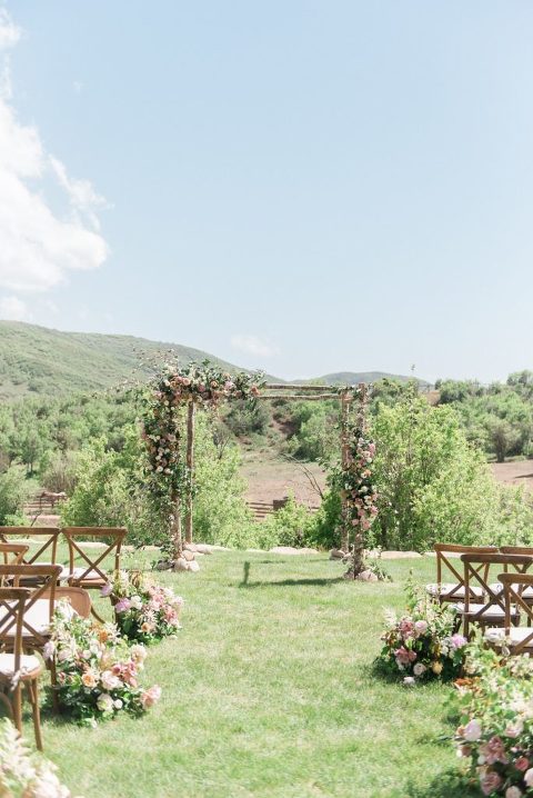The Lodge at Blue Sky Auberge Wedding | Auberge Resorts wedding | Wedding at Blue Sky Ranch Utah | Park City Utah Wedding Photographer | Whitney Hunt Photography